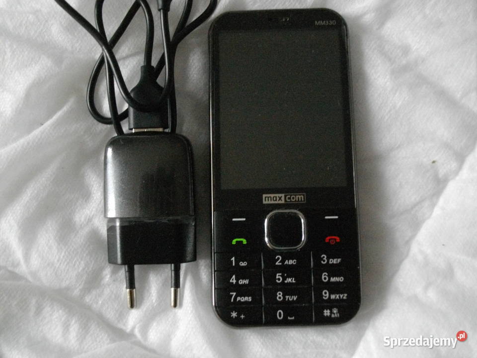 Telefon komórkowy Maxcom Classic MM330 czarny
